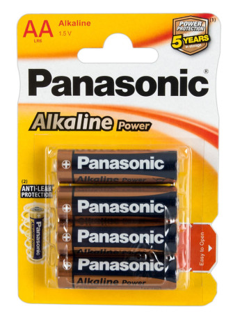 Boîte de 4 piles LR6 (AA) - FS740063